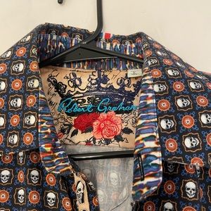 Robert Graham Mens Dress Shirt (L)